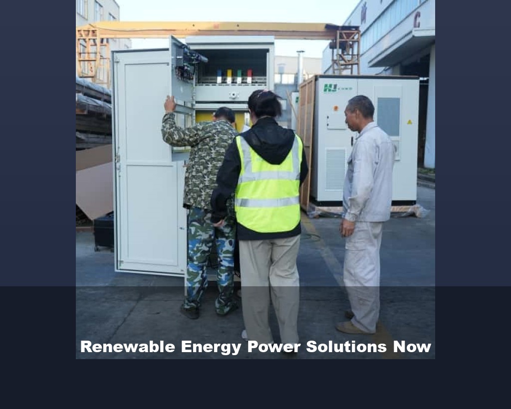 Renewable Energy Power Solutions Now
